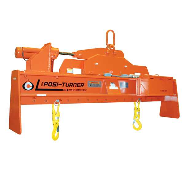 Caldwell Strong Bac Posi Leveler Motorized Load Leveler Lifting Beam